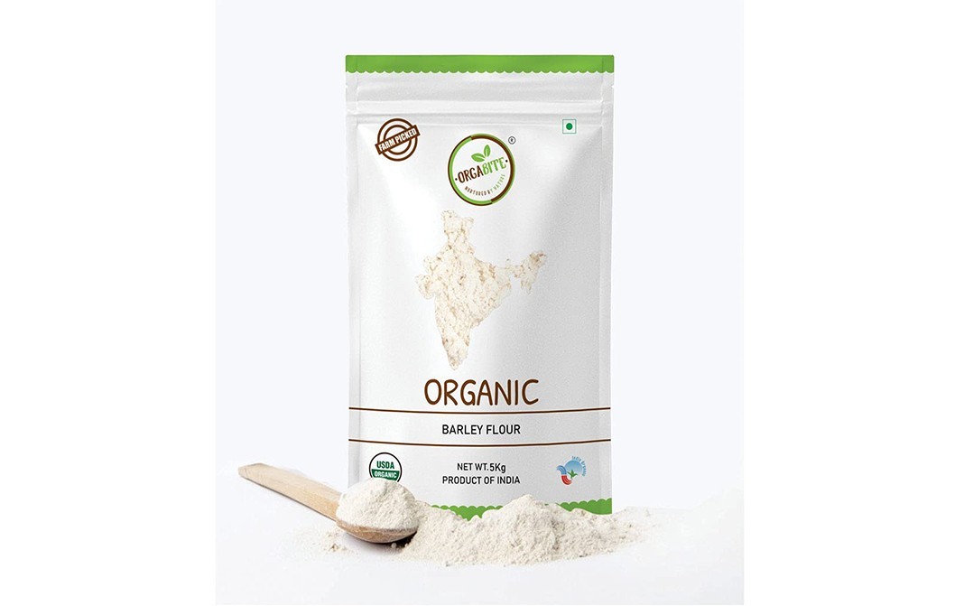 Orgabite Organic Barley Flour    Pack  5 kilogram